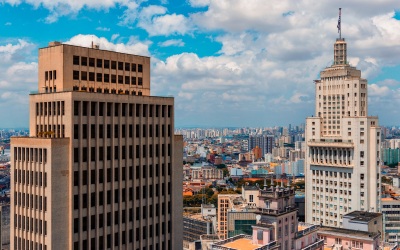 prédios representando a arquitetura em São Paulo