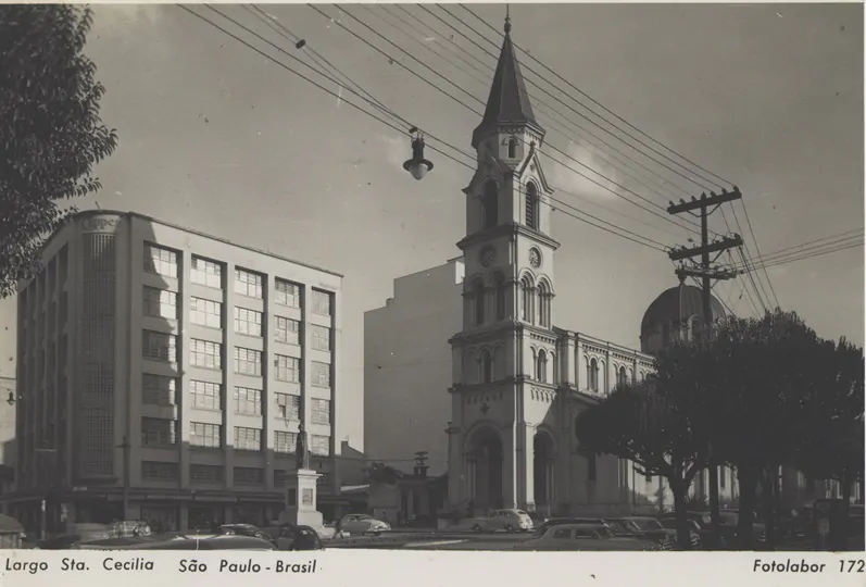 Largo Sta. Cecília São Paulo - Brasil Fotolabor 172 