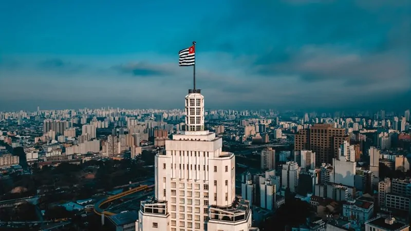 Crescimento da cidade de São Paulo - Farol Santander
